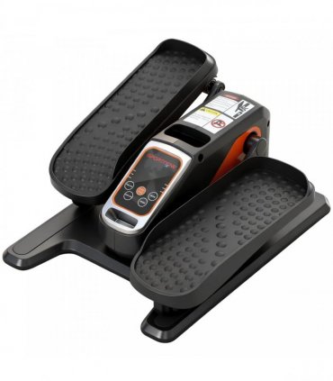 SPORTNOW Under Desk Elliptical Machine for Home, Electric Elliptical Machine with 12 Adjustable Speed, LED Monitor