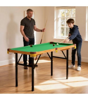 SPORTNOW 4FT Mini Folding Pool Billiards Table