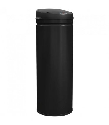 HOMCOM 50L Stainless Steel Sensor Bin - Black