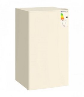 HOMCOM Under Counter Fridge, 91L Small Fridge with Chiller Box, Removable Shelf, Reversible Door, Adjustable Legs, Mini Refrigerator, Beige