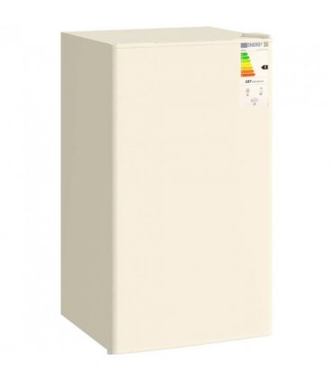 HOMCOM Under Counter Fridge, 91L Small Fridge with Chiller Box, Removable Shelf, Reversible Door, Adjustable Legs, Mini Refrigerator, Beige