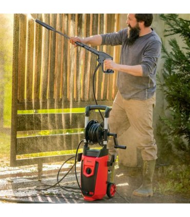 Outsunny 150-Bar Pressure Washer, with Accessories - Red/Black