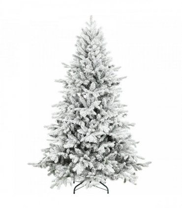 HOMCOM 6ft Snow Flocked Artificial Christmas Tree