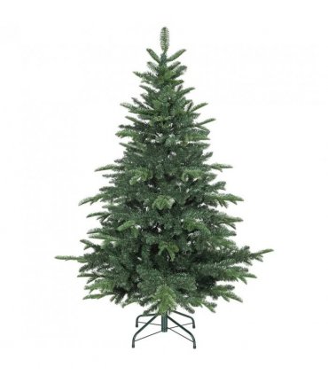 HOMCOM 5ft Artificial Christmas Tree with Realistic Branches, Easy Assembly - Green