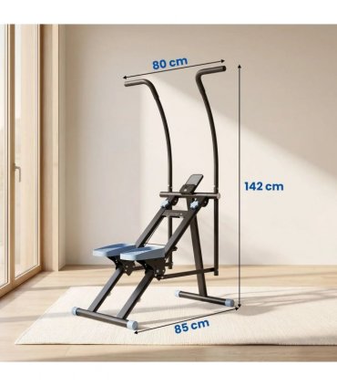 SPORTNOW Stair Stepper for Home Gym Exercise, Vertical Climber Machine with LCD Monitor & Adjustable Pedals for Workout