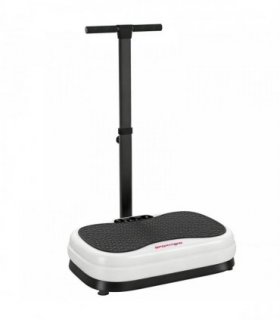 SPORTNOW Vibration Plate, with Adjustable/Removable Handle, Preset Modes, 50 Speeds