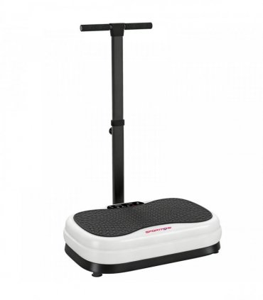 SPORTNOW Vibration Plate, with Adjustable/Removable Handle, Preset Modes, 50 Speeds