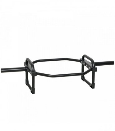 SPORTNOW Olympic Trap Bar, 2" Hex Barbell Bar with 300kg Capacity for Deadlifts, Shrugs, Squats and Farmer Walks