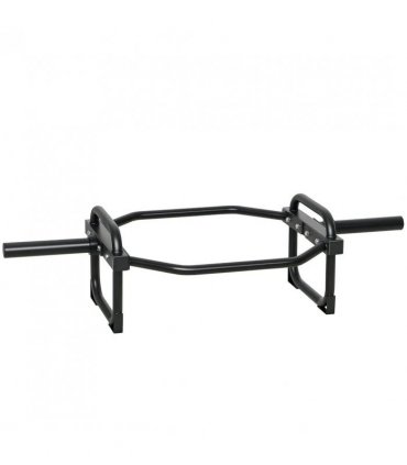 SPORTNOW Olympic Trap Bar, 2" Hex Barbell Bar with 300kg Capacity for Deadlifts, Shrugs, Squats and Farmer Walks