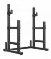 SPORTNOW Adjustable Squat Rack with Plate Holders, 300 kg Load