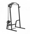 SPORTNOW Power Cage Power Rack with 15-Level Squat Rack, Cable Pulley System, Lat Pulldown & Pull Up Bar