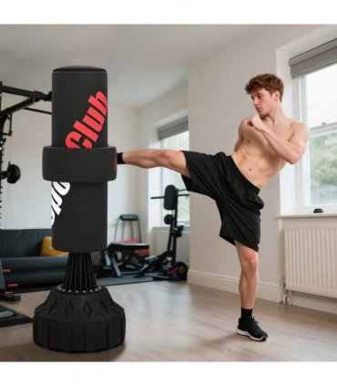 SPORTNOW 6ft Heavy Boxing Bag with Stand and Suction Cup Base