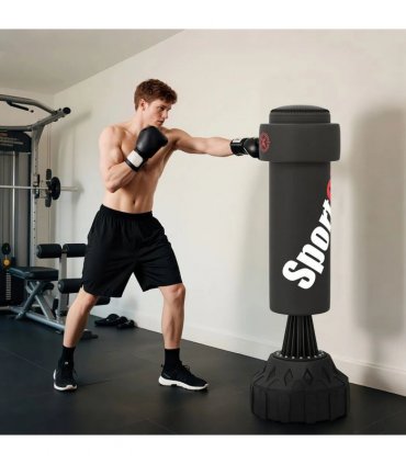 SPORTNOW 6ft Heavy Boxing Bag with Stand and Suction Cup Base