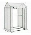 Outsunny Green House, Mini Greenhouse with 2 Roll-up Doors, Vent Holes and Reinforced Cover, 100 x 80 x 150cm