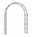 Outsunny 223cm Garden Arch Trellis, Outdoor Wedding Arbor for Ceremony for Climbing Roses, Vines and Plants