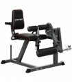 SPORTNOW Seated Leg Extension and Curl Machine, Adjustable Leg Raise Machine and Curl Machine with Plate Loaded for Hip, Thigh, Lower Body Workout