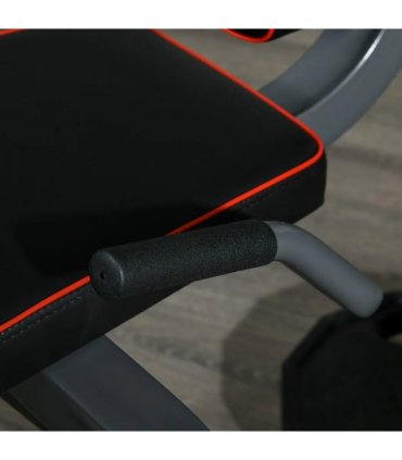 SPORTNOW Seated Leg Extension and Curl Machine, Adjustable Leg Raise Machine and Curl Machine with Plate Loaded for Hip, Thigh, Lower Body Workout