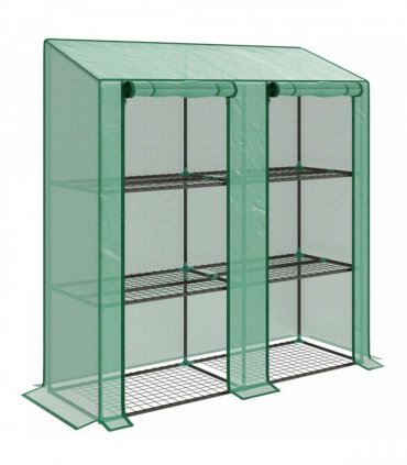 Outsunny 46 x 143cm Six-Shelf Greenhouse