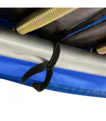 HOMCOM 12FT Trampoline Spring Cover, Plastic Trampoline Pad Replacement Safety Guard, Multicoloured