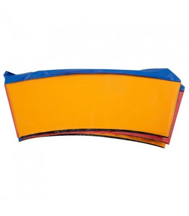 HOMCOM 12FT Trampoline Spring Cover, Plastic Trampoline Pad Replacement Safety Guard, Multicoloured