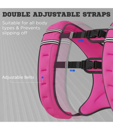 HOMCOM 8KG Weighted Vest, Running Weight Vest with Adjustable Strap, Convenient Pocket and Reflective Strips for Men and Women
