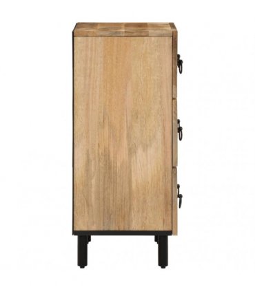 vidaXL Side Cabinets 2 pcs 60x33x75 cm Solid Wood Mango