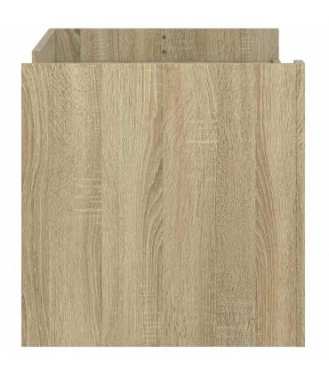 vidaXL Coffee Table Sonoma Oak 100x50x50 cm Engineered Wood