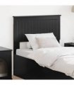 vidaXL Headboard Black Oak Engineered wood