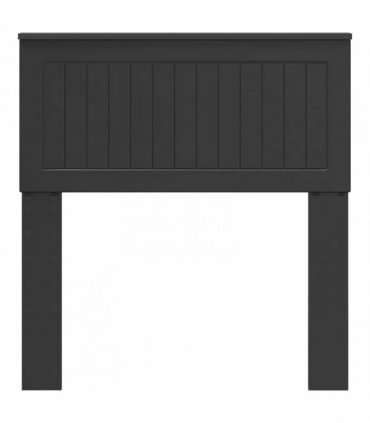 vidaXL Headboard Black Oak Engineered wood