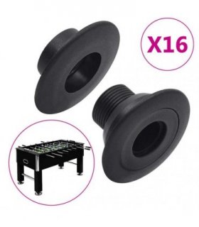 vidaXL Football Table Bearings for 15.9/16 mm Rod 16 pcs