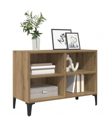 vidaXL TV Cabinet Set Wall-mounted Brown Engineered Wood