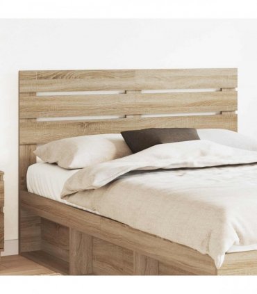 vidaXL Headboard Sonoma Oak Engineered wood
