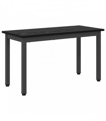 vidaXL Bench Black Oak 80 x 35 x 45 cm Engineered Wood