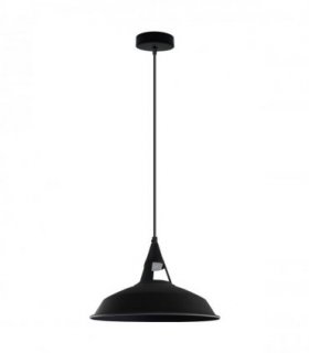 Vintage Industrial Retro Black Metal Ceiling Pendant Lights UK E27 Holder
