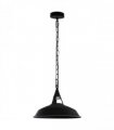 Vintage Industrial Black inner white Metal Ceiling Lamp Pendant Lights UK E27