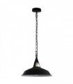 Vintage Industrial Black white Metal Ceiling Lamp Pendant Lights UK E27