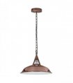 Vintage Industrial Copper Metal Ceiling Lamp Shade Pendant Lights, UK E27
