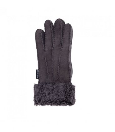 Nordvek Womens Sheepskin Gloves With Fur Cuff - 301-100
