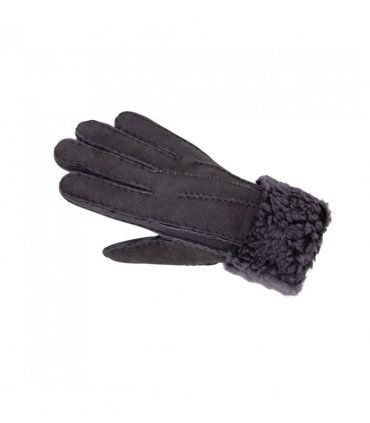 Nordvek Womens Sheepskin Gloves With Fur Cuff - 301-100