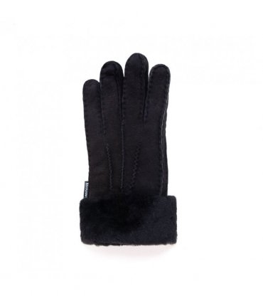 Nordvek Womens Sheepskin Gloves With Fur Cuff - 301-100