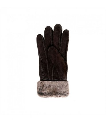 Nordvek Womens Sheepskin Gloves With Fur Cuff - 301-100