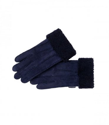 Nordvek Womens Sheepskin Gloves With Fur Cuff - 301-100