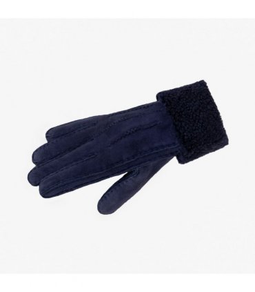 Nordvek Womens Sheepskin Gloves With Fur Cuff - 301-100