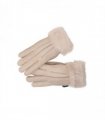 Nordvek Womens Sheepskin Gloves With Fur Cuff - 301-100