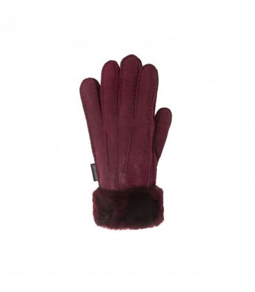 Nordvek Womens Sheepskin Gloves With Fur Cuff - 301-100