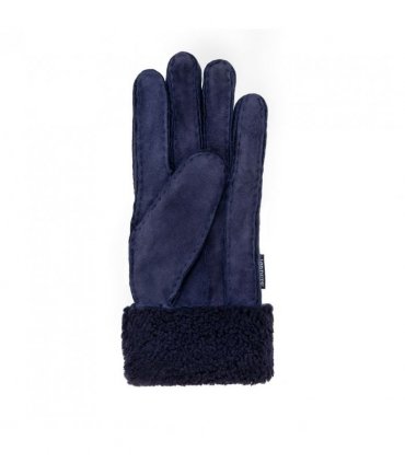 Nordvek Womens Sheepskin Gloves With Fur Cuff - 301-100