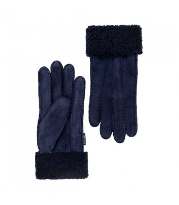 Nordvek Womens Sheepskin Gloves With Fur Cuff - 301-100