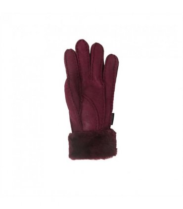 Nordvek Womens Sheepskin Gloves With Fur Cuff - 301-100