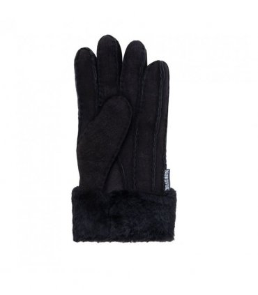 Nordvek Womens Sheepskin Gloves With Fur Cuff - 301-100