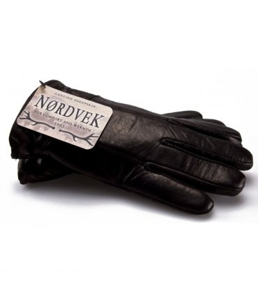 Nordvek Mens Leather Gloves With Sheepskin & Lambswool Lining - 302-100